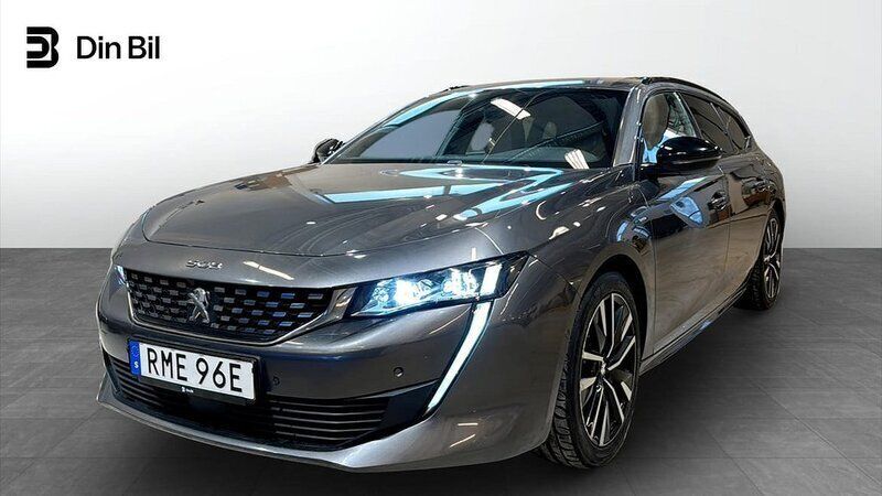 Grå Begagnad 2019 Peugeot 508 Kombi | 209 500 kr (Superpris) - Bild 1/4