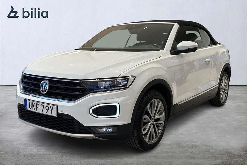 Vit Begagnad 2020 VW T-Roc SUV | 259 900 kr (Dyr) - Bild 1/3