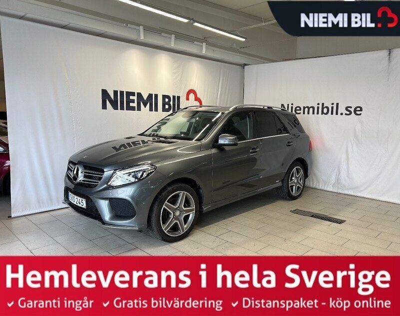 Grå Begagnad 2016 Mercedes GLE350 AMG SUV | 399 400 kr (Lite dyr) - Bild 1/3