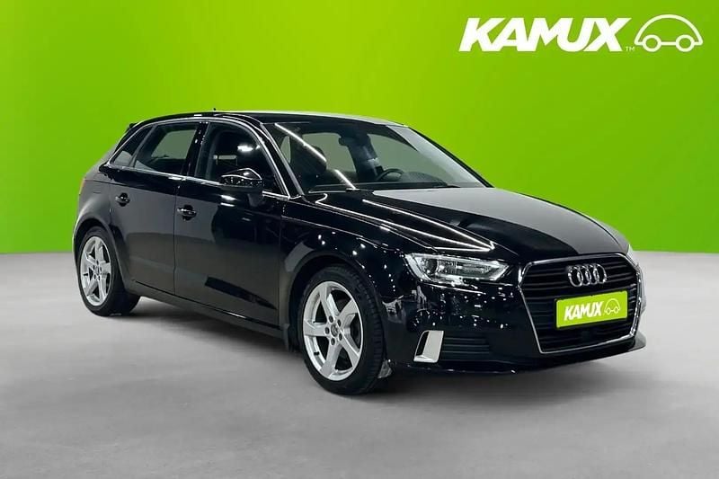 Begagnad Audi A3 Sportback 150 HK (110 kW) 2019 Svart Halvkombi