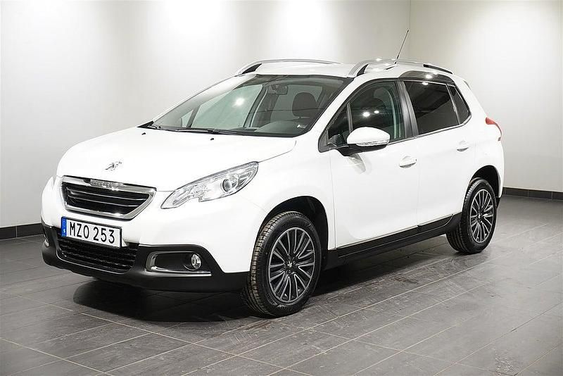 Vit Begagnad 2016 Peugeot 2008 Active SUV | 89 900 kr (Marknadspris) - Bild 1/4