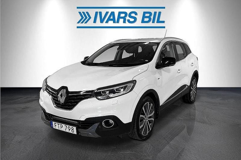 Vit Begagnad 2016 Renault Kadjar Bose Edition SUV | 154 900 kr (Marknadspris) - Bild 1/4