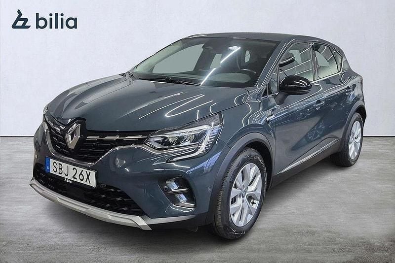 Blå Begagnad 2021 Renault Captur Intens SUV | 205 000 kr (Marknadspris) - Bild 1/3