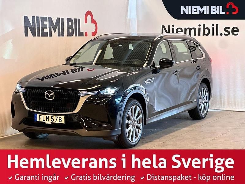 Svart Ny 2025 Mazda CX-80 SUV | 580 300 kr (Superpris) - Bild 1/3