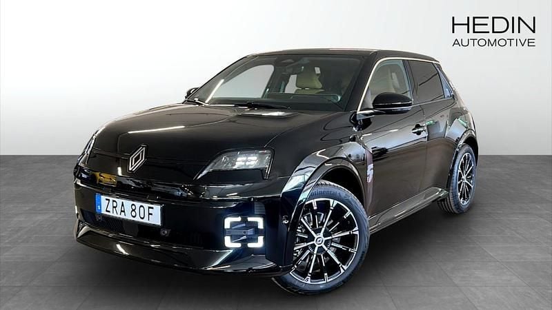 Svart (black) Begagnad 2025 Renault R5 Iconic Halvkombi | 389 900 kr - Bild 1/4