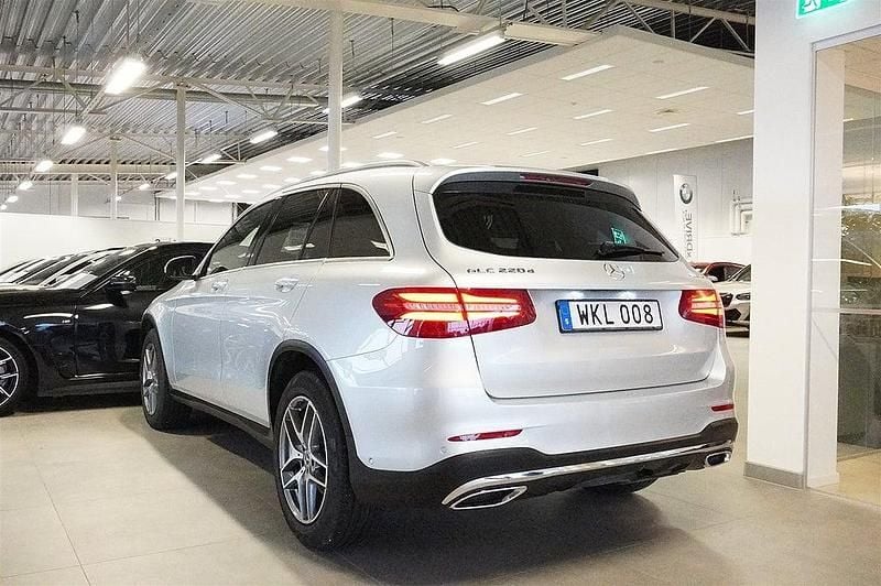 Begagnad Mercedes GLC220 AMG 170 HK (125 kW) 2018 Silver SUV