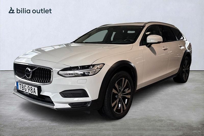 Vit Begagnad 2022 Volvo V90 CC Momentum Kombi | 379 900 kr (Marknadspris) - Bild 1/4