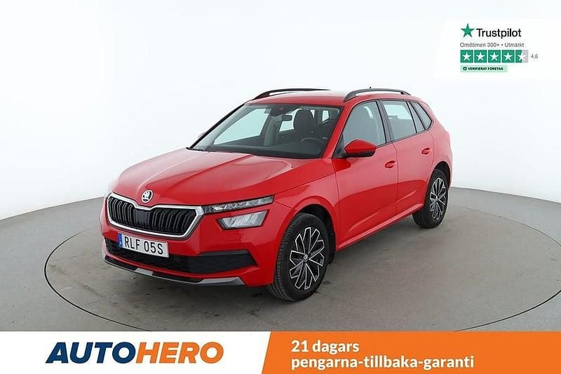 Röd Begagnad 2020 Skoda Kamiq SUV | 180 000 kr (Marknadspris) - Bild 1/4