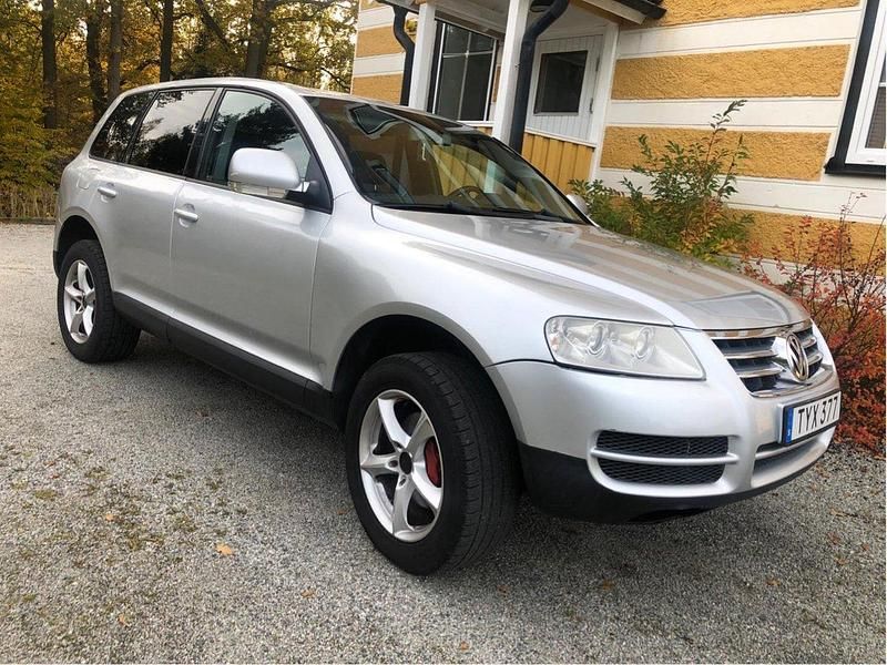 Silver Begagnad 2003 VW Touareg SUV | 47 000 kr - Bild 1/4