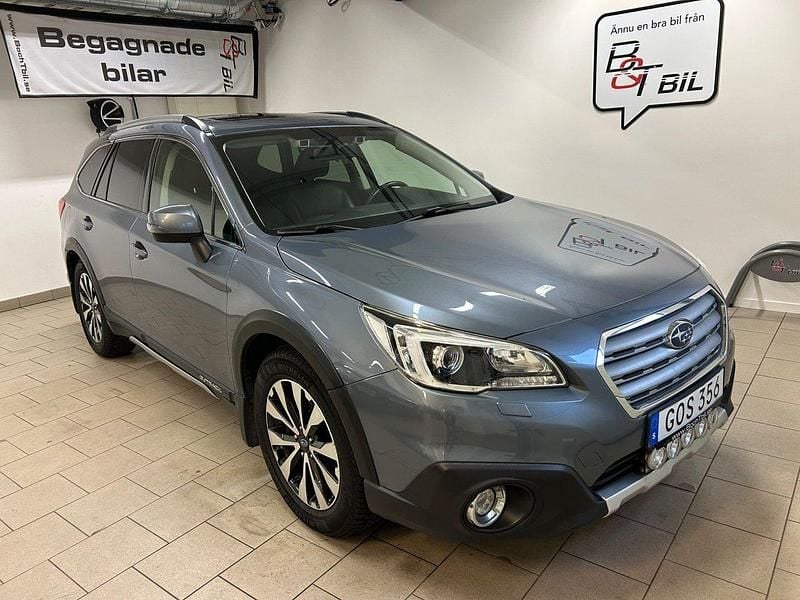 Grå Begagnad 2014 Subaru Outback Kombi | 169 900 kr (Lite dyr) - Bild 1/4
