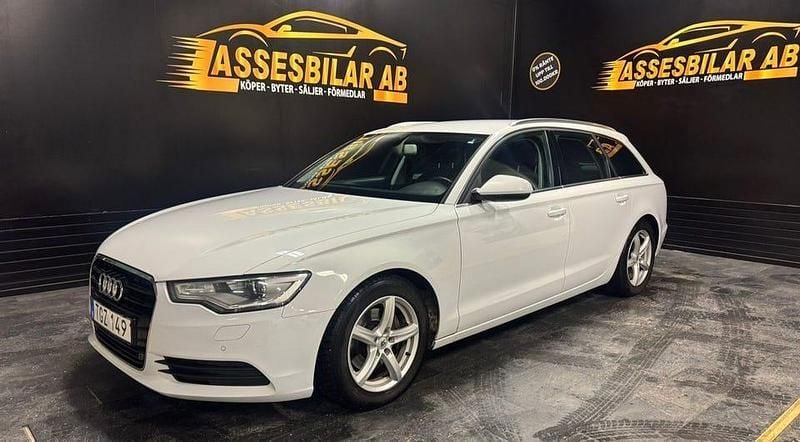 Vit Begagnad 2014 Audi A6 Proline Kombi | 129 900 kr (Marknadspris) - Bild 1/1
