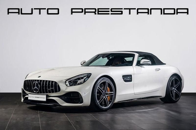 Begagnad Mercedes AMG GT C AMG 558 HK (410 kW) 2018 Daimantvit bright metallic Sportkupé