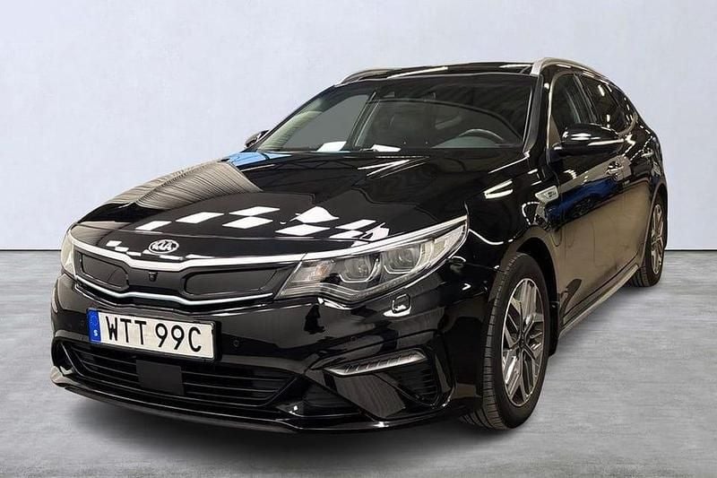 Svart Begagnad 2019 Kia Optima Advance Kombi | 209 900 kr (Lite dyr) - Bild 1/4
