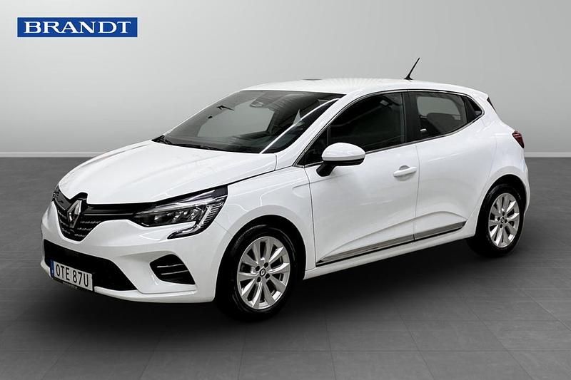 Begagnad Renault Clio V Intens 91 HK (66 kW) 2023 Vit Halvkombi