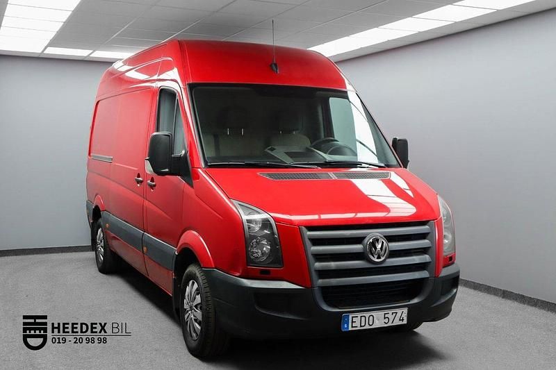 Röd Begagnad 2008 VW Crafter Van | 64 900 kr (Superpris) - Bild 1/4
