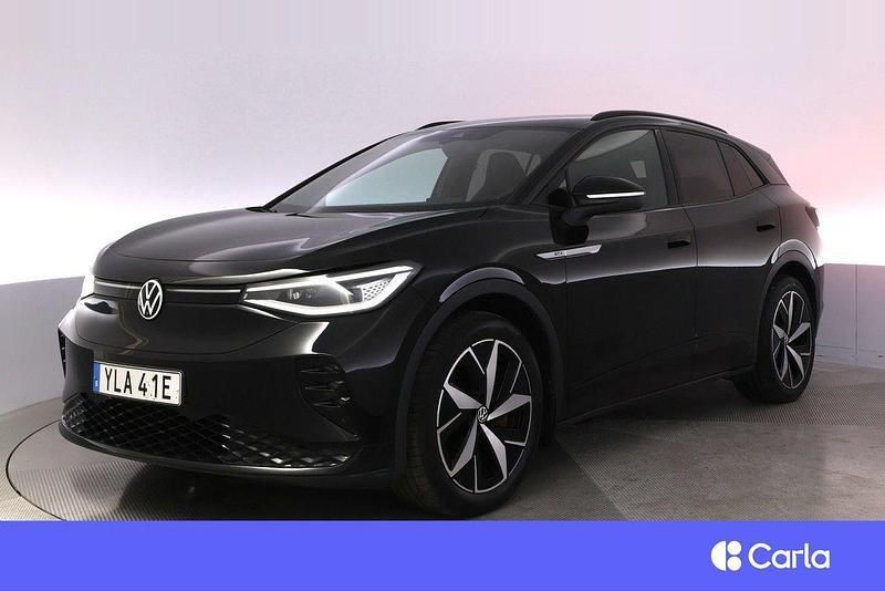 Svart Begagnad 2022 VW ID.4 GTX SUV | 349 900 kr (Bra pris) - Bild 1/4