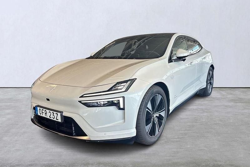Vit Ny 2024 Polestar 4 Long Range Single Motor SUV | 692 000 kr (Marknadspris) - Bild 1/4