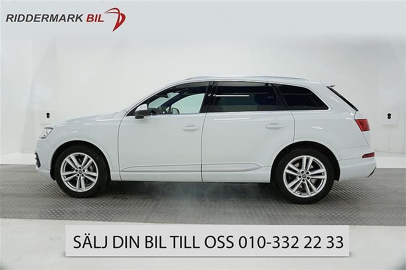 Vit Begagnad 2015 Audi Q7 S-Line SUV | 414 800 kr (Dyr) - Bild 1/1