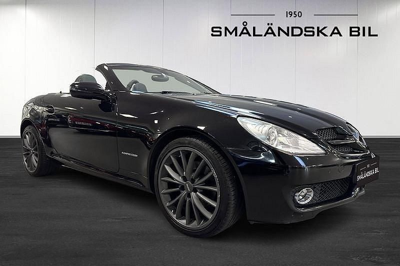 Begagnad Mercedes SLK200 184 HK (135 kW) 2009 Svart Cab