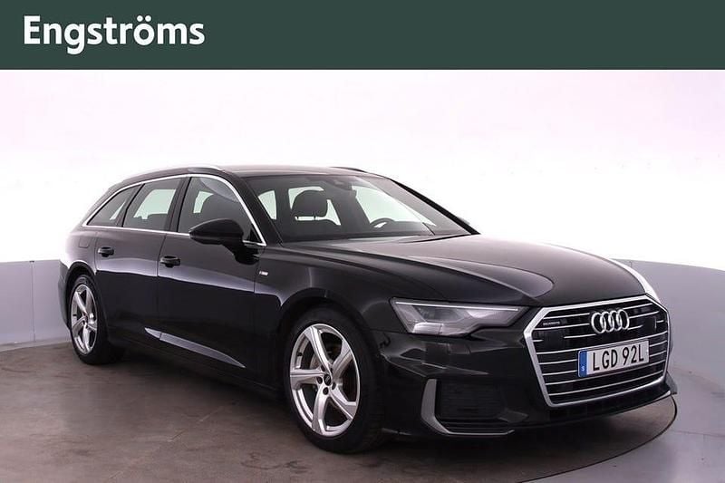 Svart Begagnad 2022 Audi A6 S-Line Kombi | 399 000 kr (Dyr) - Bild 1/4
