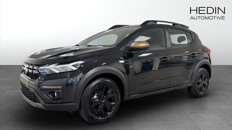 Svart (black) Ny 2025 Dacia Sandero Extreme Halvkombi | 224 900 kr (Bra pris) - Bild 1/4