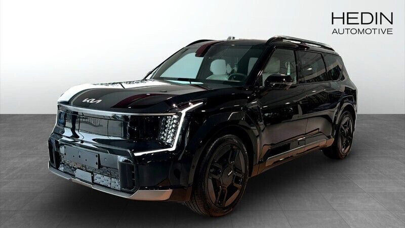 Svart (black) Begagnad 2025 Kia EV9 GT-Line SUV | 877 900 kr (Dyr) - Bild 1/4