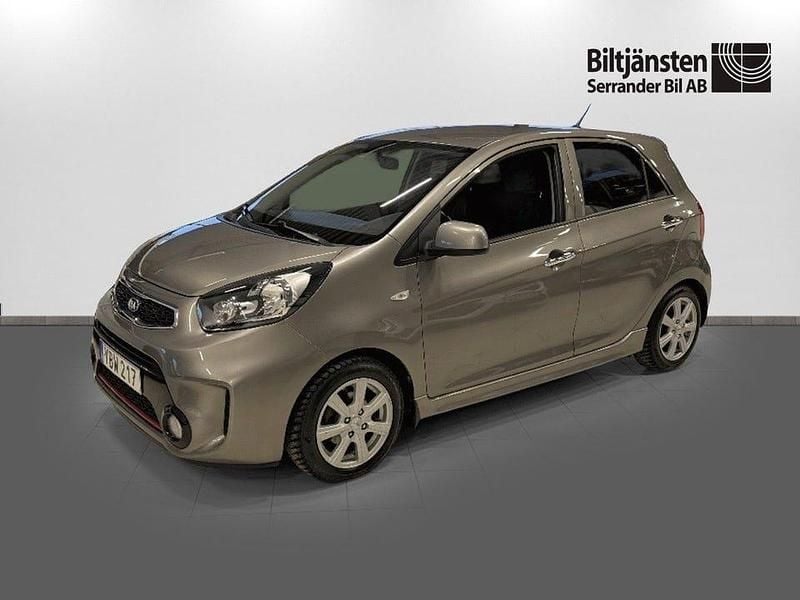 Grå Begagnad 2015 Kia Picanto Halvkombi | 109 900 kr (Marknadspris) - Bild 1/4