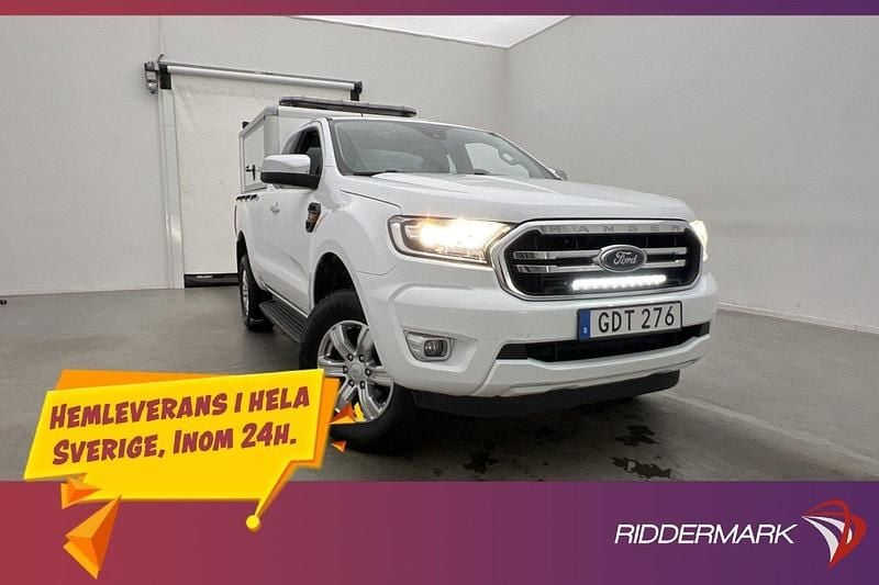 Vit Begagnad 2020 Ford Ranger Pickup | 229 800 kr (Superpris) - Bild 1/3