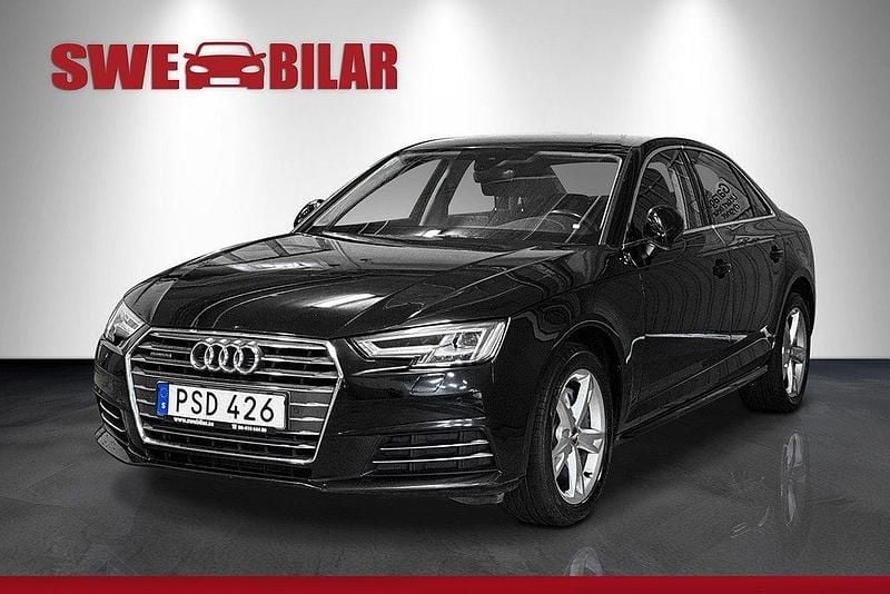 Svart Begagnad 2015 Audi A4 Proline Sedan | 179 900 kr (Marknadspris) - Bild 1/4
