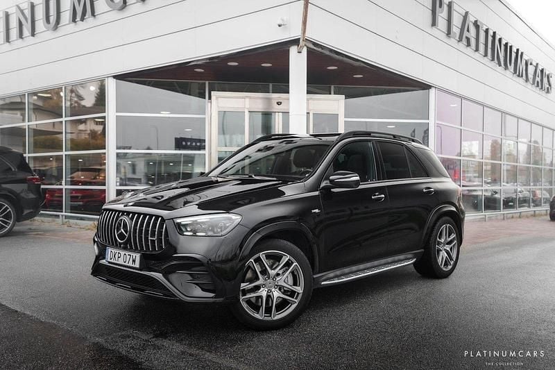 Svart Begagnad 2023 Mercedes GLE53 AMG AMG SUV | 979 000 kr (Marknadspris) - Bild 1/4