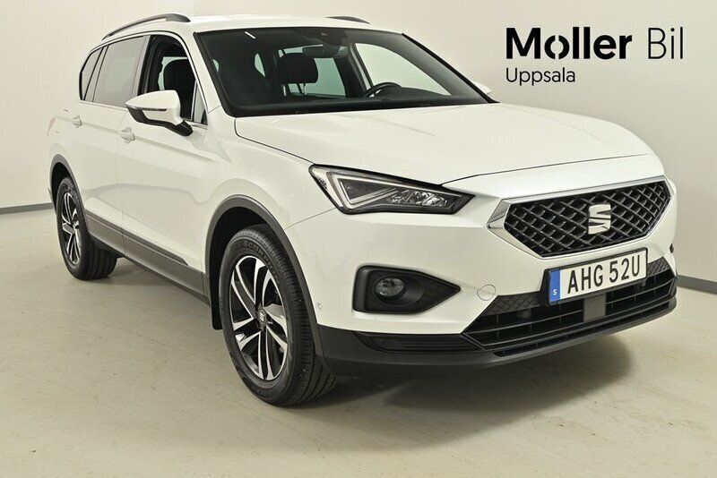 Vit Begagnad 2019 Seat Tarraco Style SUV | 209 900 kr (Marknadspris) - Bild 1/4