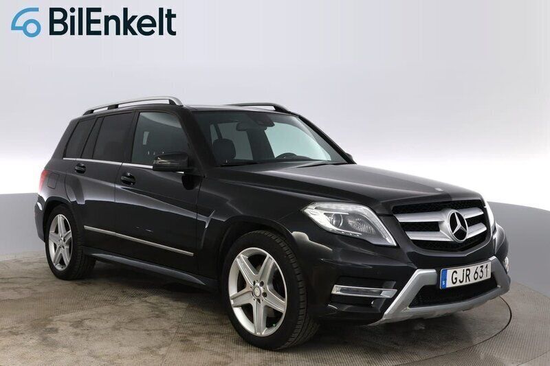 Svart Begagnad 2014 Mercedes GLK220 AMG SUV | 159 900 kr (Bra pris) - Bild 1/4