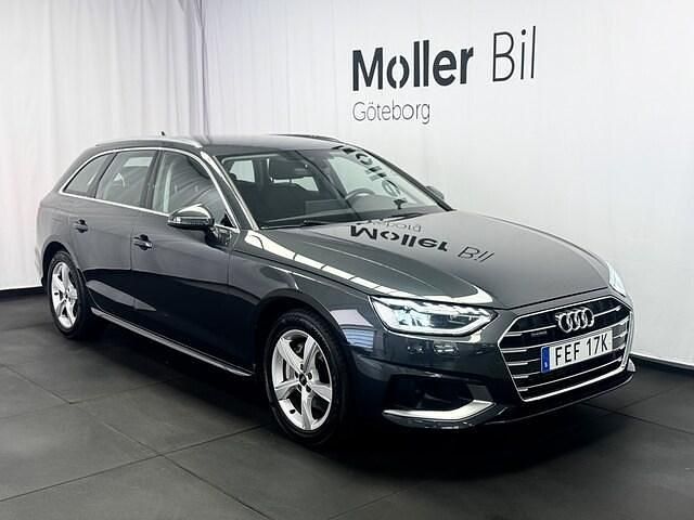 Manhattangrå metallic Begagnad 2022 Audi A4 Advanced Plus Kombi | 294 900 kr (Marknadspris) - Bild 1/4