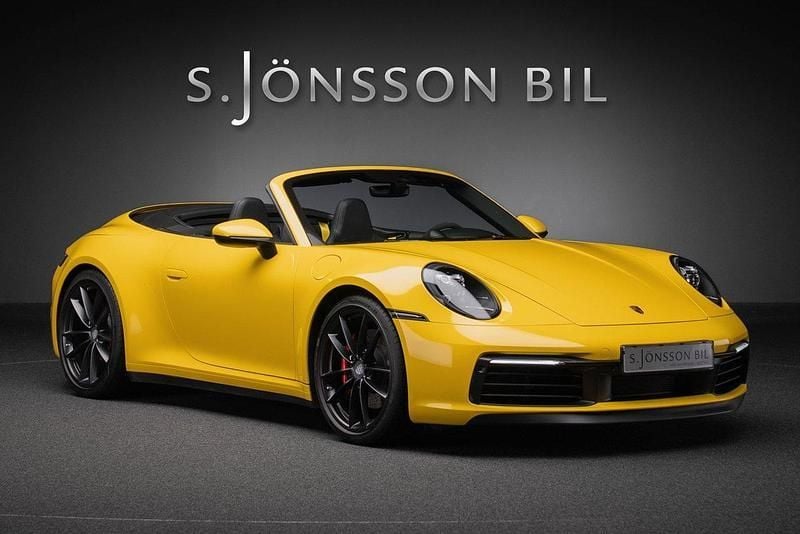 Gul Begagnad 2019 Porsche 911 Carrera S Cabriolet Cab | 1 399 000 kr - Bild 1/4