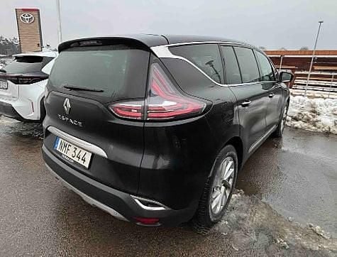 Begagnad Renault Espace 160 HK (117 kW) 2015 Svart Minibuss