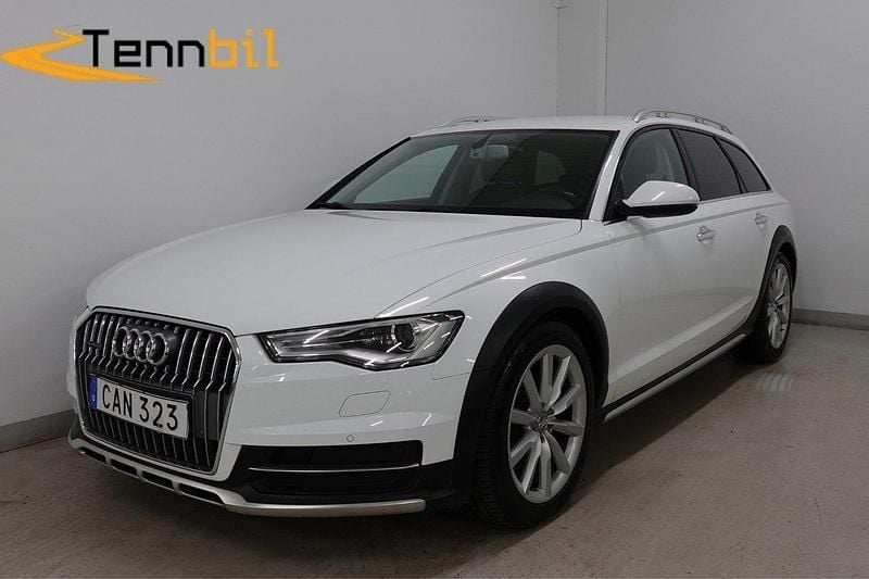 Vit Begagnad 2016 Audi A6 Allroad Ambition Kombi | 234 900 kr (Marknadspris) - Bild 1/4
