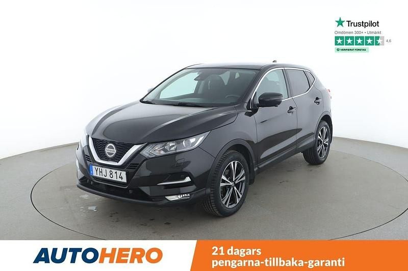 Svart Begagnad 2018 Nissan Qashqai 360º SUV | 155 000 kr (Marknadspris) - Bild 1/4