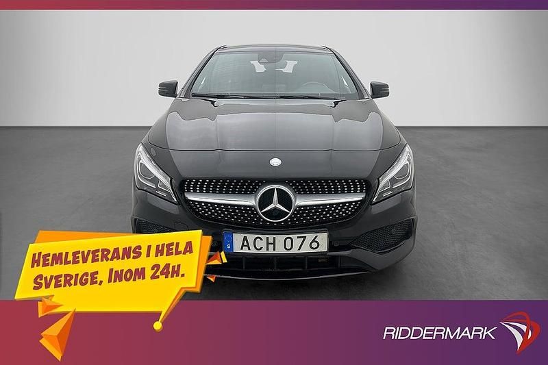 Begagnad Mercedes CLA220 Shooting Brake 2018 Svart Kombi