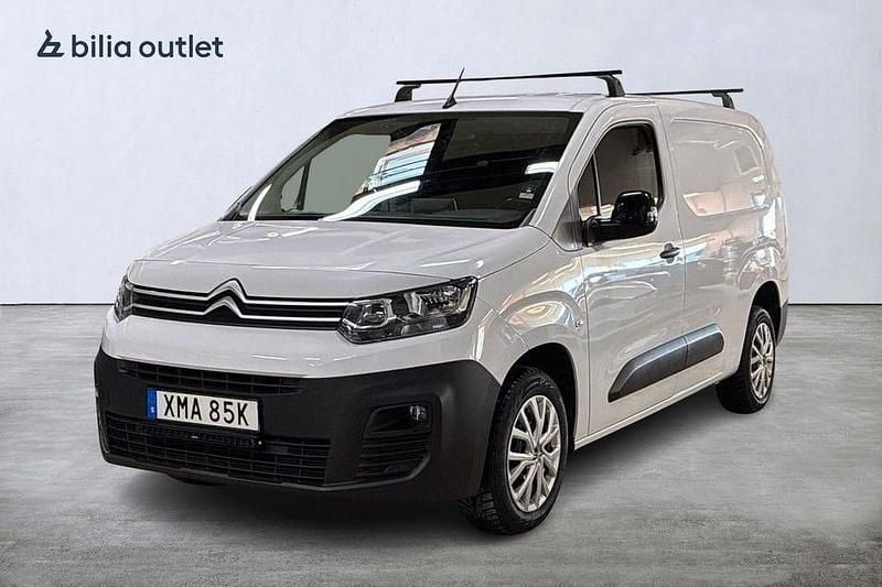Vit Begagnad 2022 Citroën Berlingo Minibuss | 199 900 kr (Marknadspris) - Bild 1/3