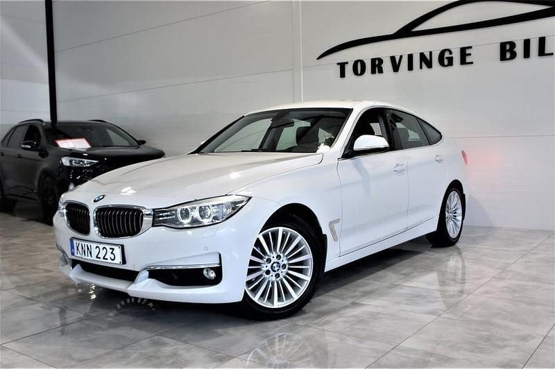 Vit Begagnad 2014 BMW 320 Gran Turismo Luxury Line Kombi | 129 900 kr (Marknadspris) - Bild 1/4