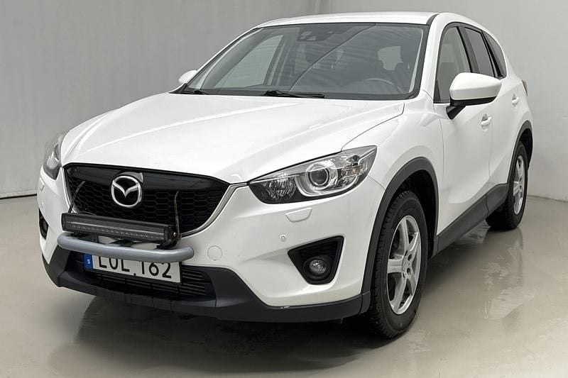 Vit Begagnad 2014 Mazda CX-5 Optimum SUV | 106 000 kr (Bra pris) - Bild 1/4