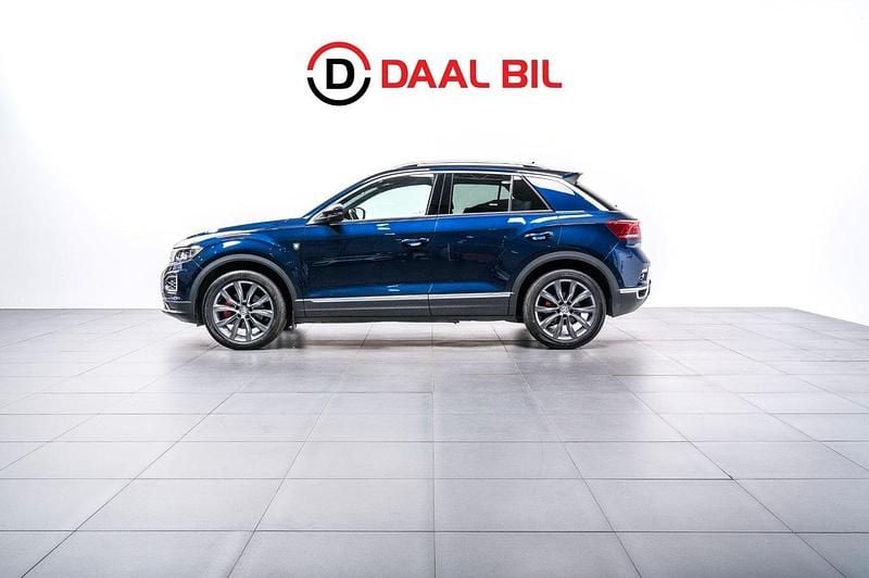Blå Begagnad 2019 VW T-Roc GT SUV | 224 700 kr (Marknadspris) - Bild 1/4