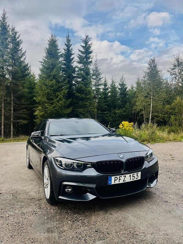 Grå Begagnad 2018 BMW 420 Gran Coupé Performance Sportkupé | 229 000 kr (Marknadspris) - Bild 1/4