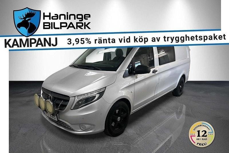 Silver Begagnad 2019 Mercedes Vito Minibuss | 339 900 kr (Dyr) - Bild 1/2