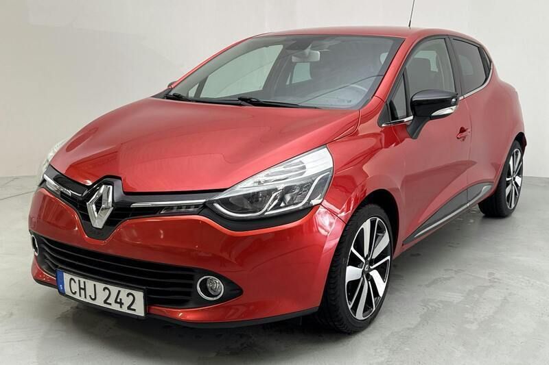 Röd Begagnad 2016 Renault Clio IV Dynamique | 84 800 kr (Marknadspris) - Bild 1/4