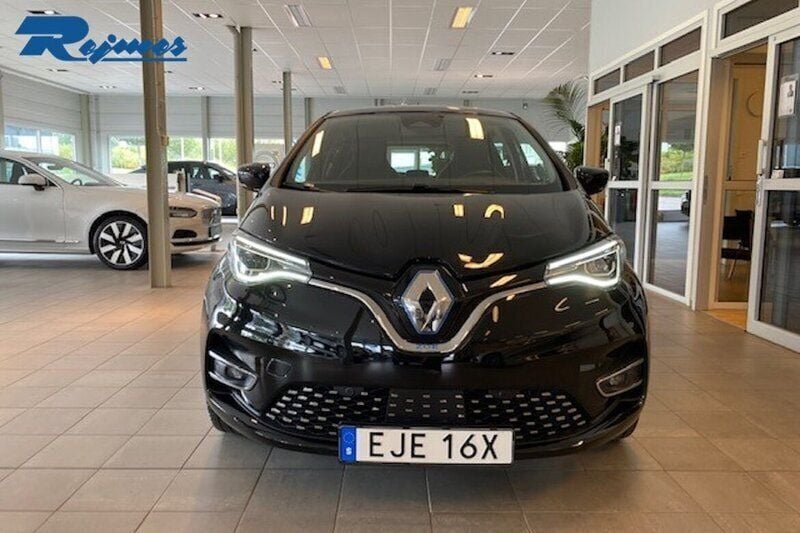 Begagnad Renault Zoe Intens 100 kW (136 HK) 2019 Svart Halvkombi