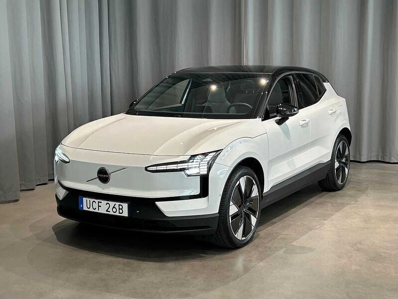 Vit Begagnad 2025 Volvo EX30 Performance SUV | 429 000 kr (Bra pris) - Bild 1/4