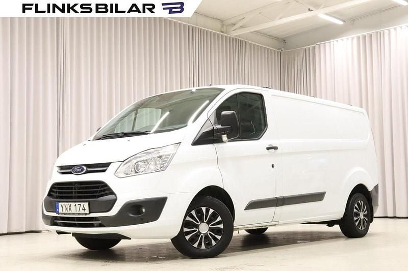 Vit Begagnad 2017 Ford Transit Custom Van | 104 700 kr (Marknadspris) - Bild 1/4