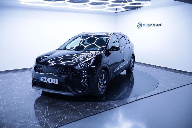 Svart Begagnad 2019 Kia Niro Advance SUV | 219 900 kr (Dyr) - Bild 1/4