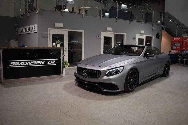 Begagnad Mercedes S63 AMG Exclusive 585 HK (430 kW) 2016 Svart Cab